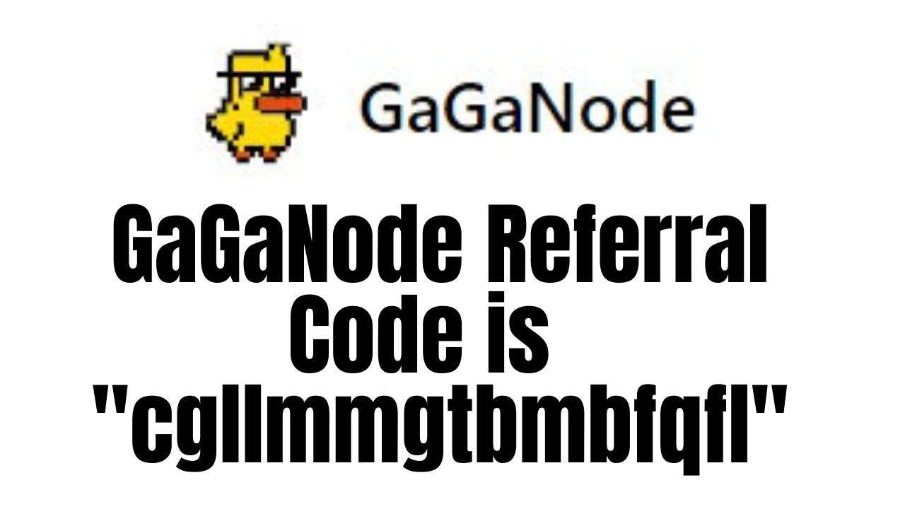 GagaNode Referral code