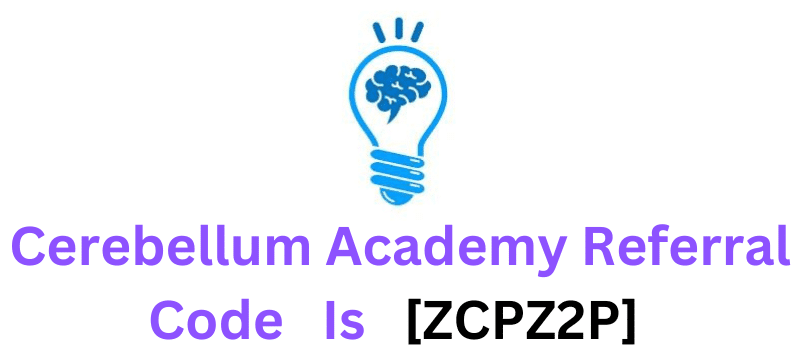 Cerebellum Academy Referral Code