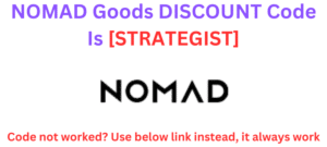 NOMAD Goods DISCOUNT CODE