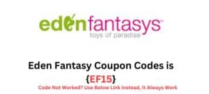 Eden Fantasy Coupon Codes {EF15}