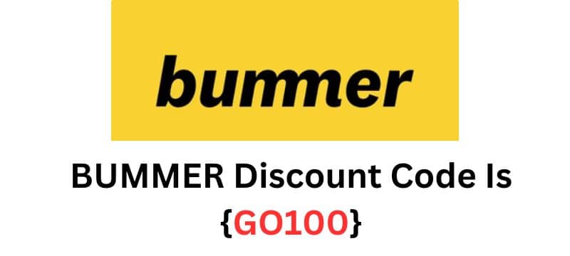 BUMMER Discount Code