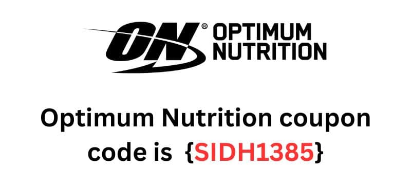 Optimum Nutrition Discount code