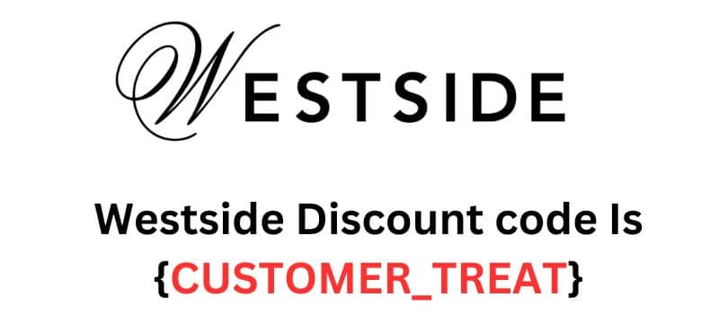 Westside Discount code