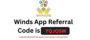 Winds App Referral Code