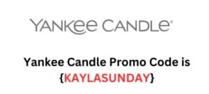 Yankee Candle Promo Code