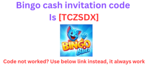 Bingo cash invitation code