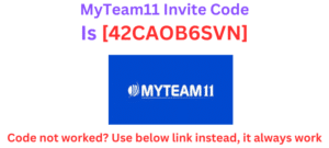 MyTeam11 Invite Code