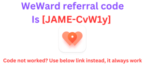 WeWard referral code